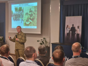 konferencja, bankiet, gen. Polko
