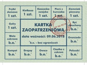 kartka żywieniowa dzień dziecka veracomp 2018