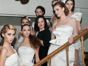 Modelki - Pokaz Kolekcji Ślubnej Firmy Blueberry Bride