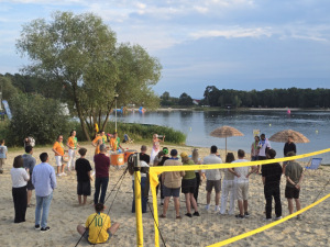 Turniej siatkówki plażowej – piknik firmowy w Kryspinowie